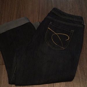 Chicos denim capris